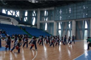 热烈祝贺我校卢耀荣老师荣获成都市高新区“体育现场课”赛课比赛一等奖