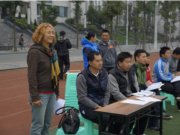成都市体育教研员张晓红来我校指导工作