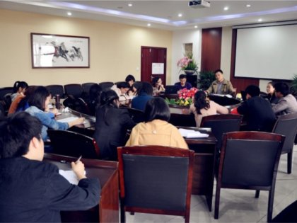 我校教学处举行2013年春季新学期第一次青年教师培训会