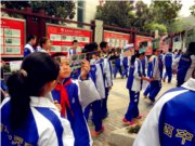 我校大队部隆重举办“天府记忆——成都石室天府中学运动会摄影展”