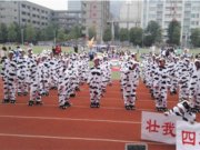 一场奶牛的运动会  ——记初2017届4班运动会开幕式表演