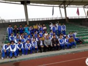 初2017届4班勇夺第五届校运会A组团体总分第一